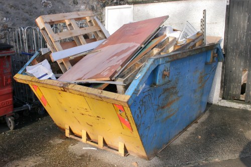 Furniture clearance team in Harlesden at work
