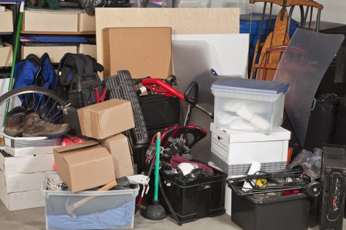 Final touches of house clearance in Harlesden